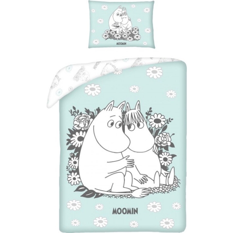 Moomin BABY Dekbedovertrek - 100 x 135 cm - Katoen