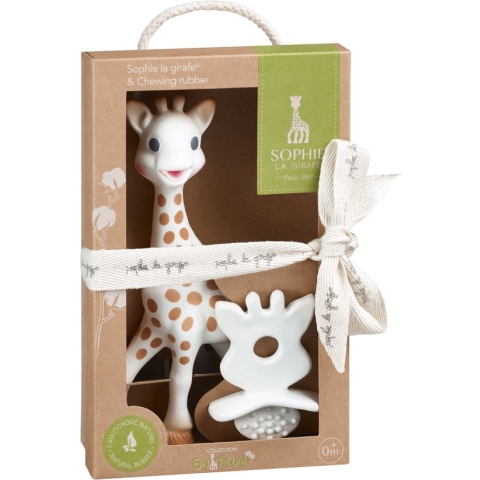 Sophie de giraf - So Pure - Bijtspeelgoed - Bijtspeentje - 100% natuurlijk rubber