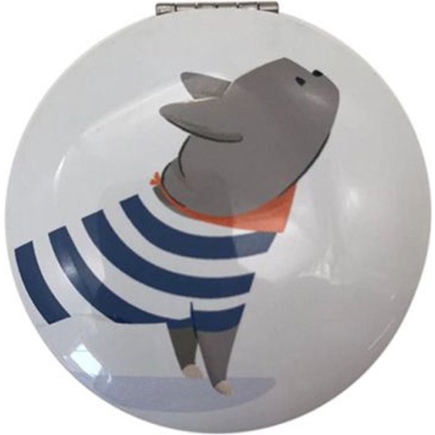 Make Up Spiegeltje Compact Bertrand de Franse Bulldog - 6,5cm