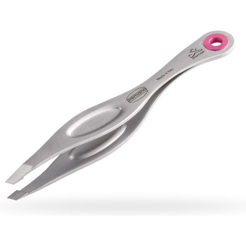 Premax Ringlock Pincet Schuin - 9,5cm - Roze