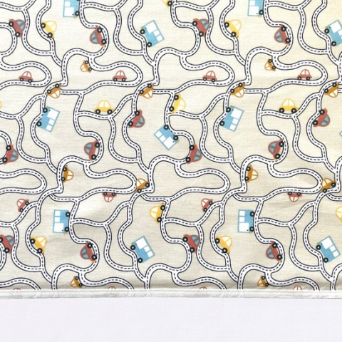 BINK Bedding Wieglaken Traffic Beige 75 x 100 cm