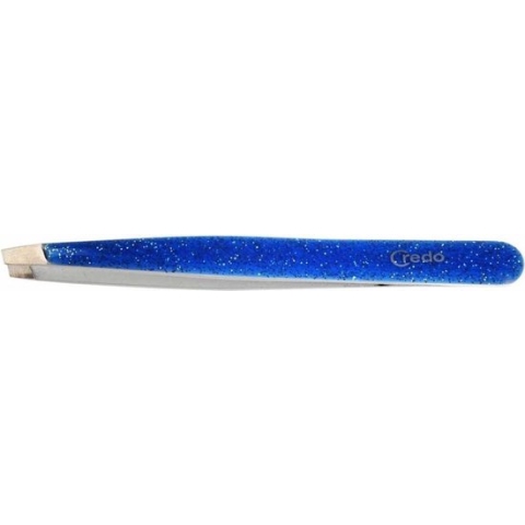 Credo Glitterpincet Schuin Blauw