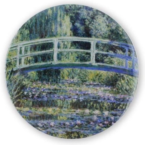 Zakspiegeltje Ø 80 mm, Monet, Japanse brug