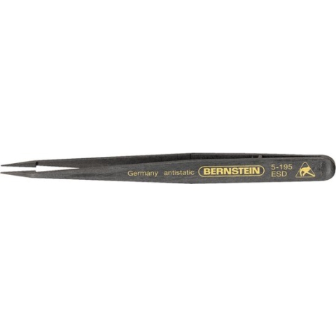 Bernstein 5-195 Precisiepincet Nk7 Spits Scheef 120 Mm