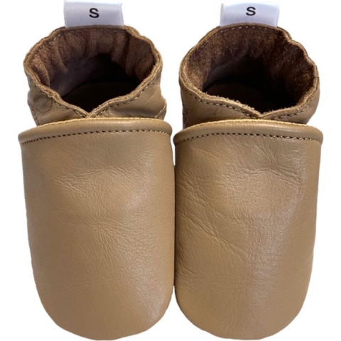 BabySteps babyslofjes Plain Camel maat 18/19