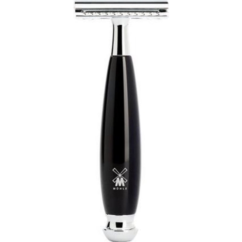 Mühle Safety Razor Vivo - Zwart - Dichte kam