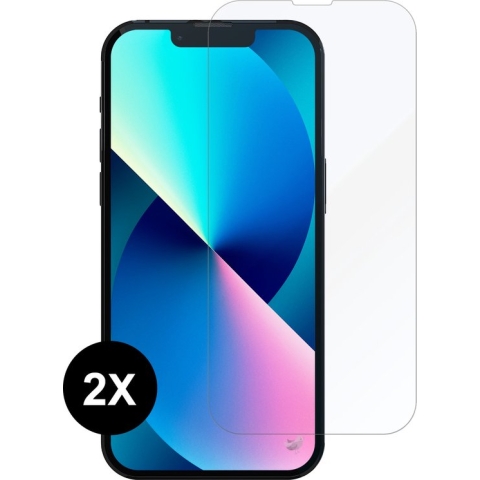Geschikt voor iPhone 13 mini screenprotector - iPhone 13 mini screen protector glas - 2 stuks - beschermglas