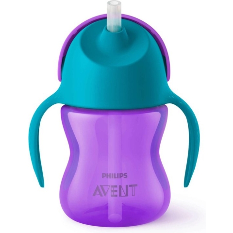 Philips Avent SCF796/02 Drinkbeker met rietje - 9m+ - 1 stuk - Paars/Blauw