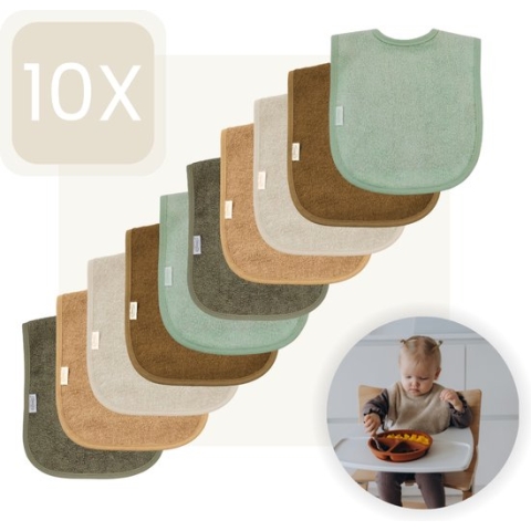 Funnies Slabben 10-Pack Aardetinten | Stone Green | Brown Clay | Cream | Sand | Copper