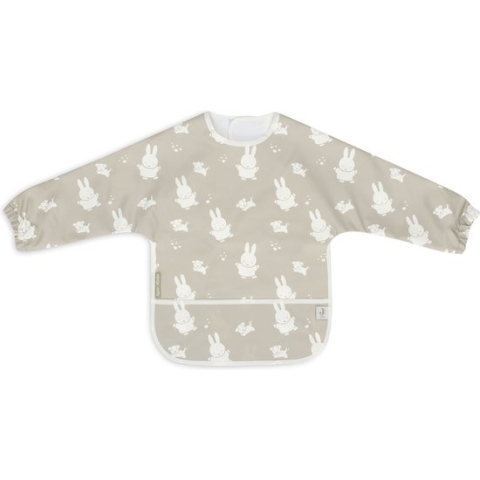 Jollein x Nijntje Slab Waterproof Met Mouw Miffy&Snuffy - Olive Green