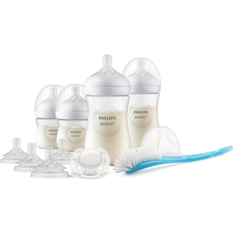 Philips Avent Natural Response Fles - Cadeauset voor pasgeboren baby's SCD838/13