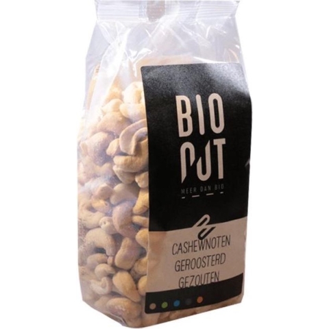 Bionut Cashewnoten gezouten500 gram
