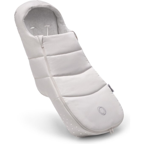 Bugaboo Voetenzak, All-season en Waterdicht, Warm en Ademend Behaaglijke Voetenzak in Fresh White