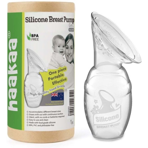 Haakaa Siliconen Gen 1 borstkolf 100ml