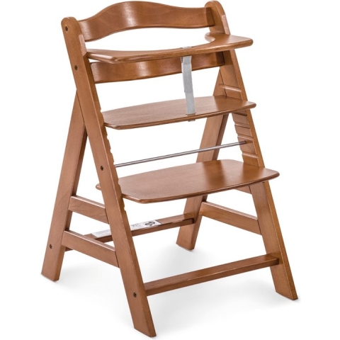 Hauck Alpha+ Walnut Kinderstoel - Walnoot FSC® gecertificeerd beukenhout