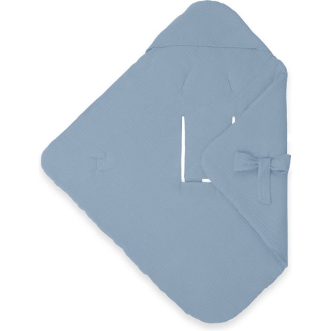 Hauck baby wikkeldeken Snuggle so Cosy, dusty blue