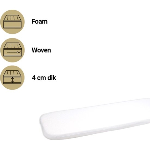Matras Kinderwagen Best Sleep 81x33 Comfort Plus
