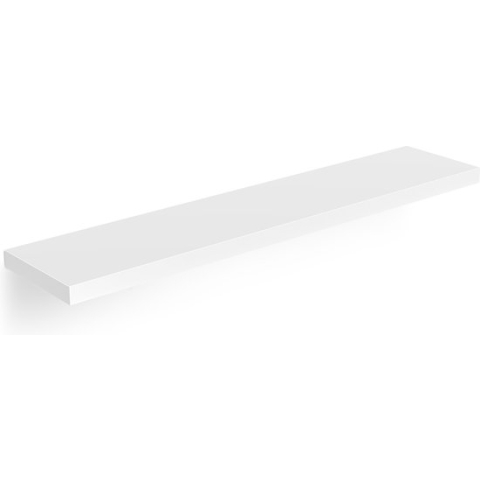 Casaria Wandplank Zwevend - 50 cm 15kg Belastbaar - Mat Wit
