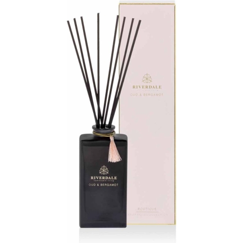 Riverdale - Boutique Geurstokjes Oud & Bergamot - 140ml - roze Diverse