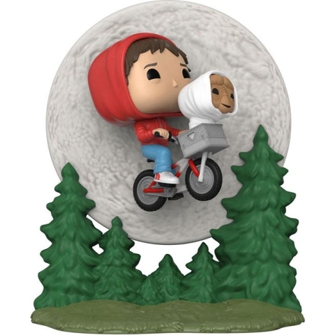 Funko Elliott and ET Flying (Glow) - Funko Pop Moment - E.T. Figuur