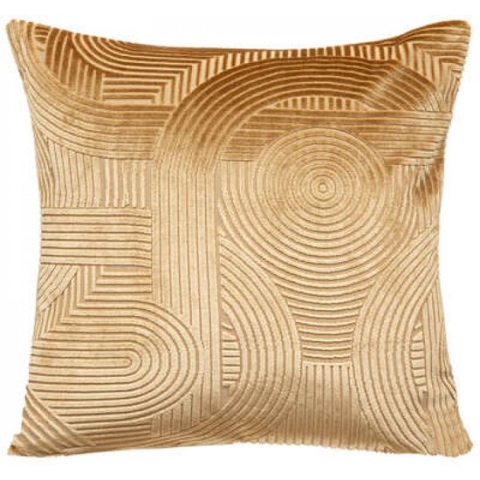 Atmosphera Créateur d'intérieur® - kussenhoes - Geslepen goud motief