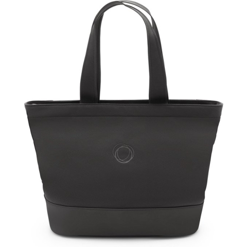 Bugaboo Luiertas, met geïsoleerde flessenhouder, verschoningsmatje en 3 sluitingen, Midnight Black