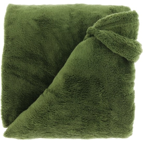 Unique Living Plaid Justin - Polyester - Groen - 150x200 cm (BxH)