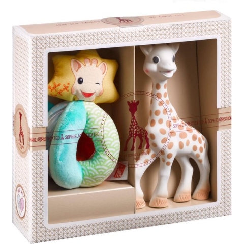 Sophie de giraf Sophiesticated - Cadeauset - Small - Set 2