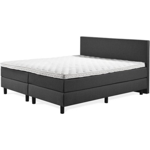 Boxspring Luxe 160x210 Glad Antracite