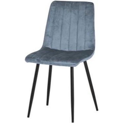 AnLi-Style Eetkamerstoel Donatello Velvet Blue