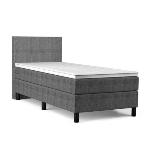 Boxspring Basic - 90x200 cm - Pocketvering - Stof Antraciet