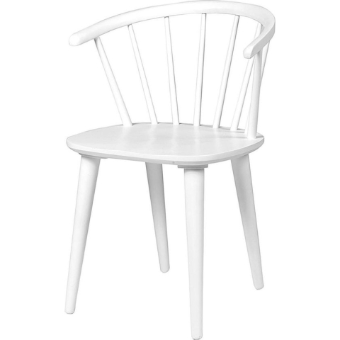 Rowico Home Carmen houten spijlenstoel wit