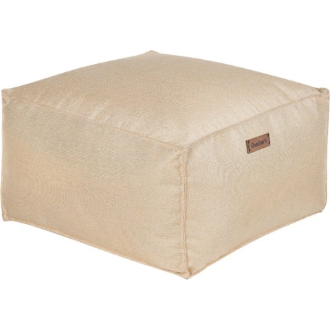 MUKKI - Poef - Beige - Polyester