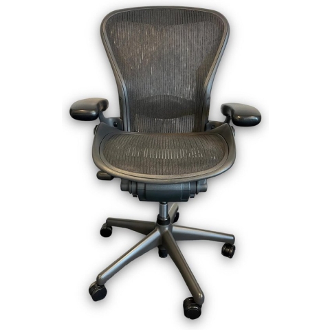 Herman Miller Aeron Graphite Full option - Lumbar support - Offeco