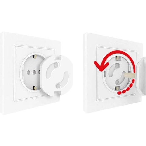Stopcontactbeschermers 40 stuks - Kinderbeveiliging voor stopcontact - Stopcontactbeveiliging