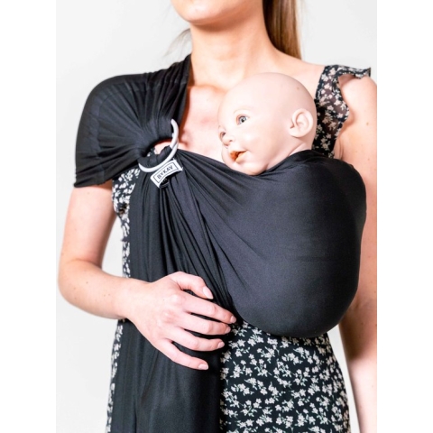 ByKay - Draagdoeken - AQUA Sling - Black - Waterbestendig