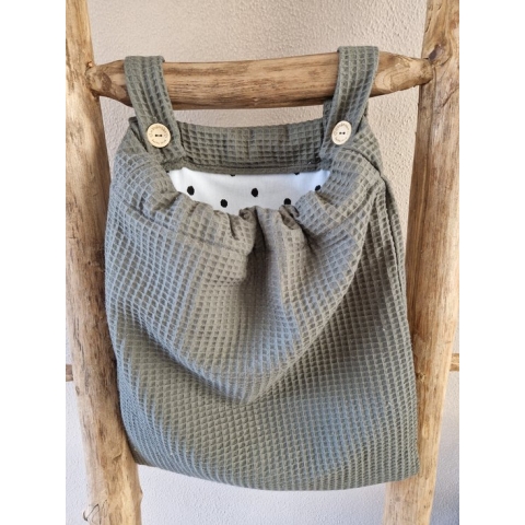 Boxzak / Boxopbergzak / Army Green - Stipjes / BabyCreaties