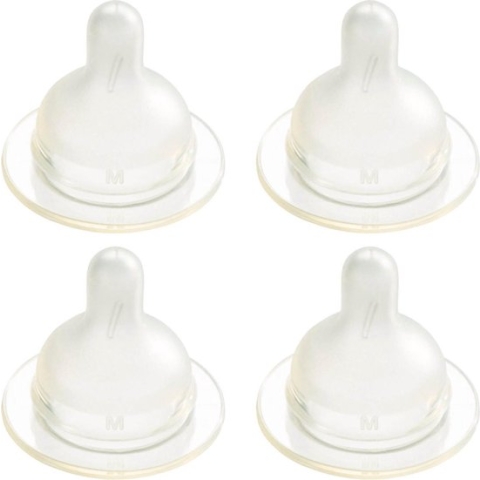 Difrax Flessenspeen Wide - Medium - 4 stuks