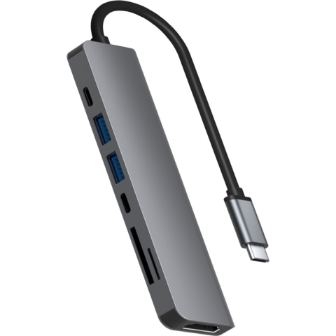 Rolio USB C Hub - HDMI 4K - USB 3.0 - USB-C - Kaartlezers