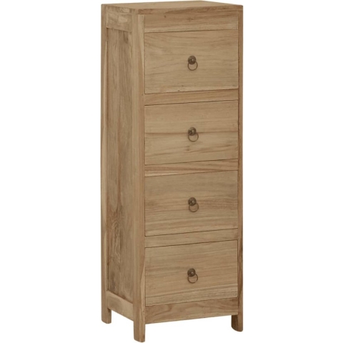 vidaXL-Ladekast-30x30x90-cm-massief-teakhout