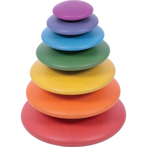 TickiT REGENBOOG HOUTEN KNOPEN