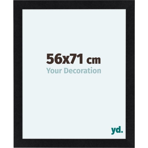Your Decoration Como MDF Fotolijst - 56x71 cm - Zwart Mat