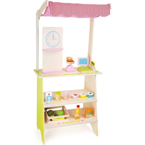 Small Foot Houten fruitkraam 45 x 27 x 91 cm