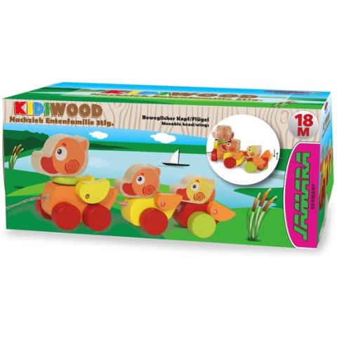 Houten Walk-a-long Eendjes