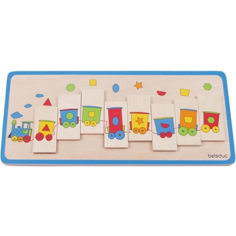 Beleduc Treinpuzzel Matching 11009
