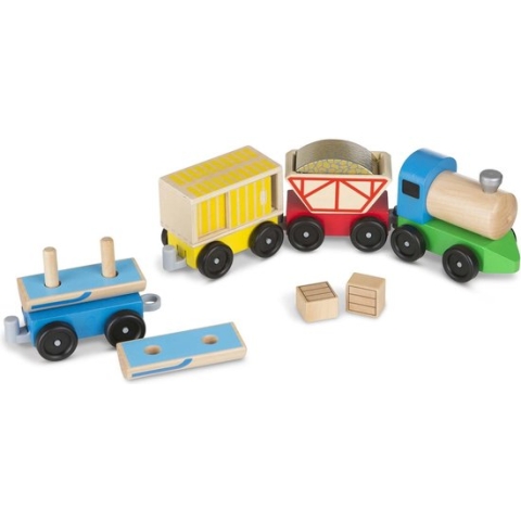 Melissa & Doug Houten Goederentrein