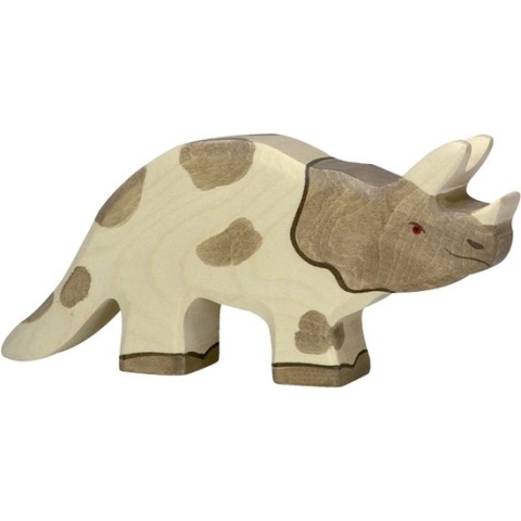 Holztiger Houten Triceratops
