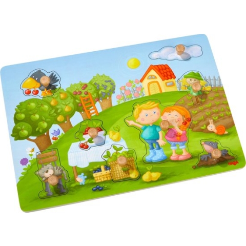 Haba Vormenpuzzel Boomgaard 9-delig