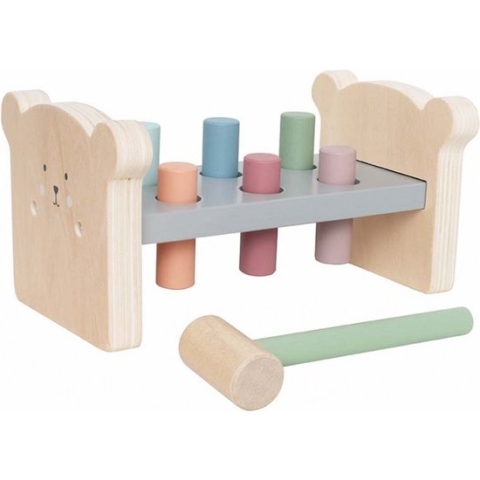 Jabadabado Houten hamerbank Teddy