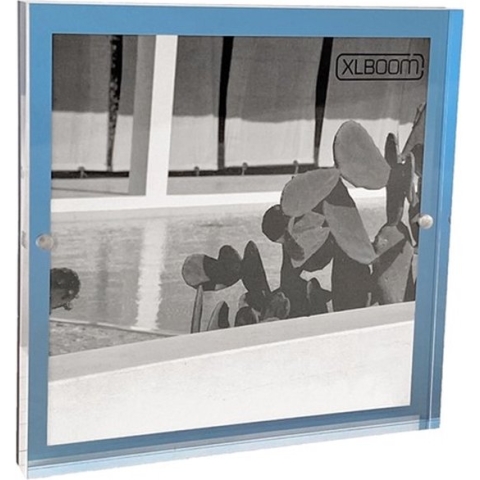 XLBoom Magnetic fotokader 18x18cm sky blue